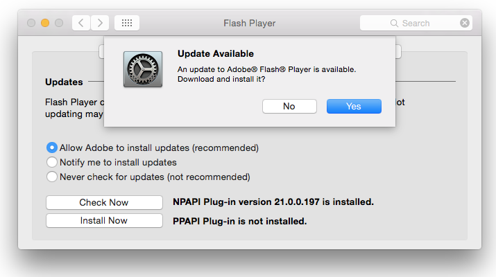 Flash Player 10.5 Mac Download